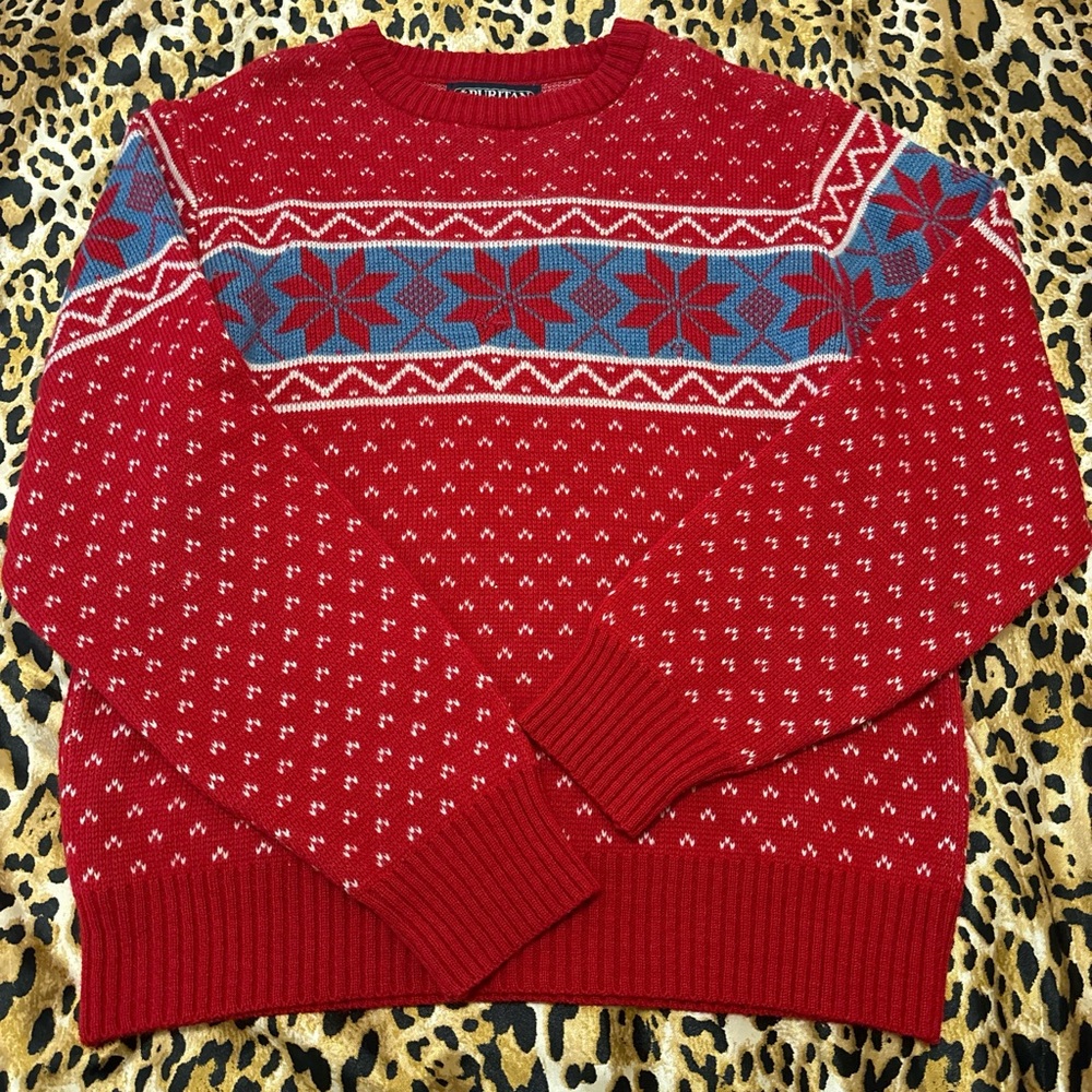 70s/80s wool blend sweater by puritan